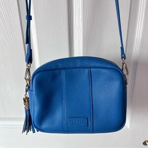 Pom Pom London City Bag in Cornflower Blue